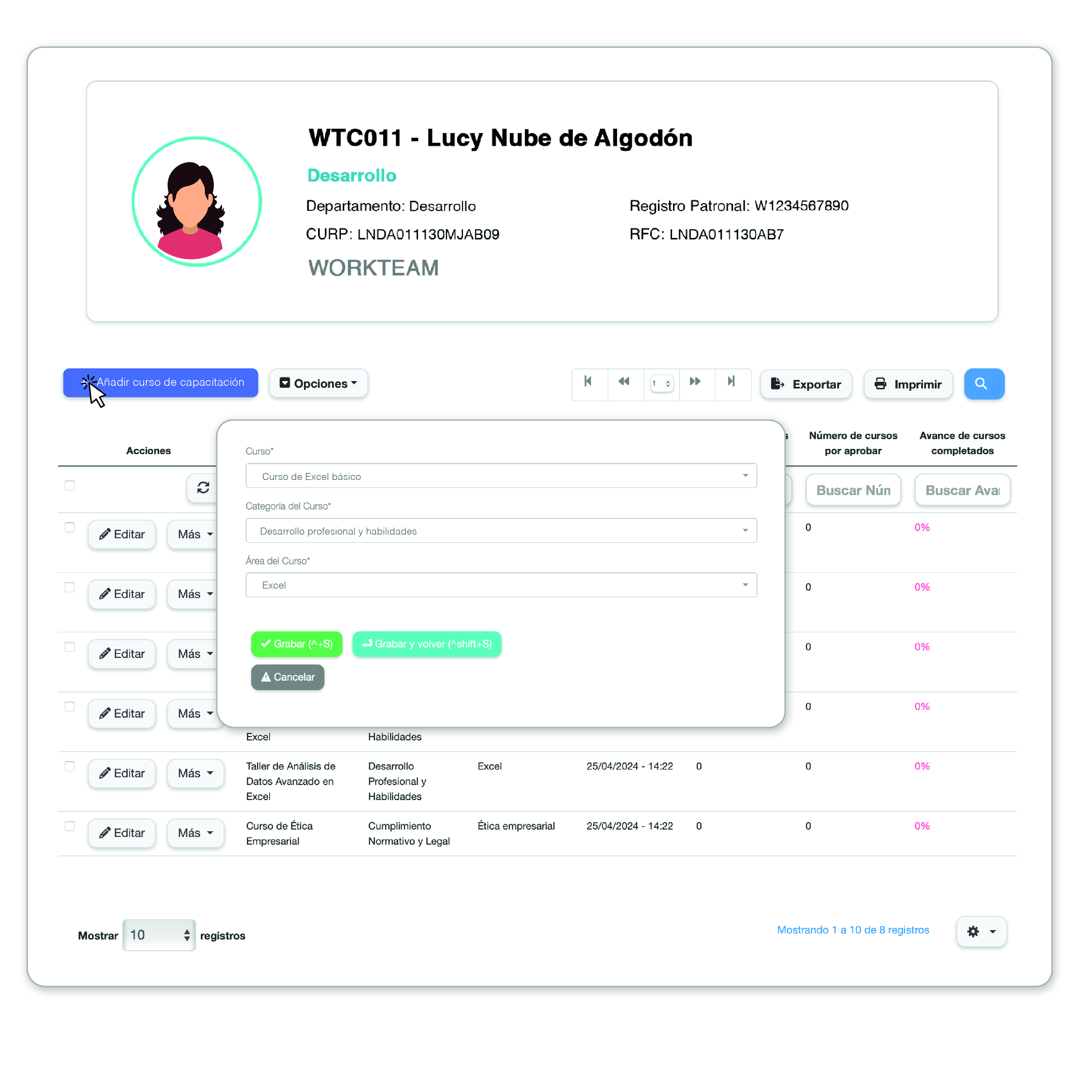 Gestión de la Capacitación