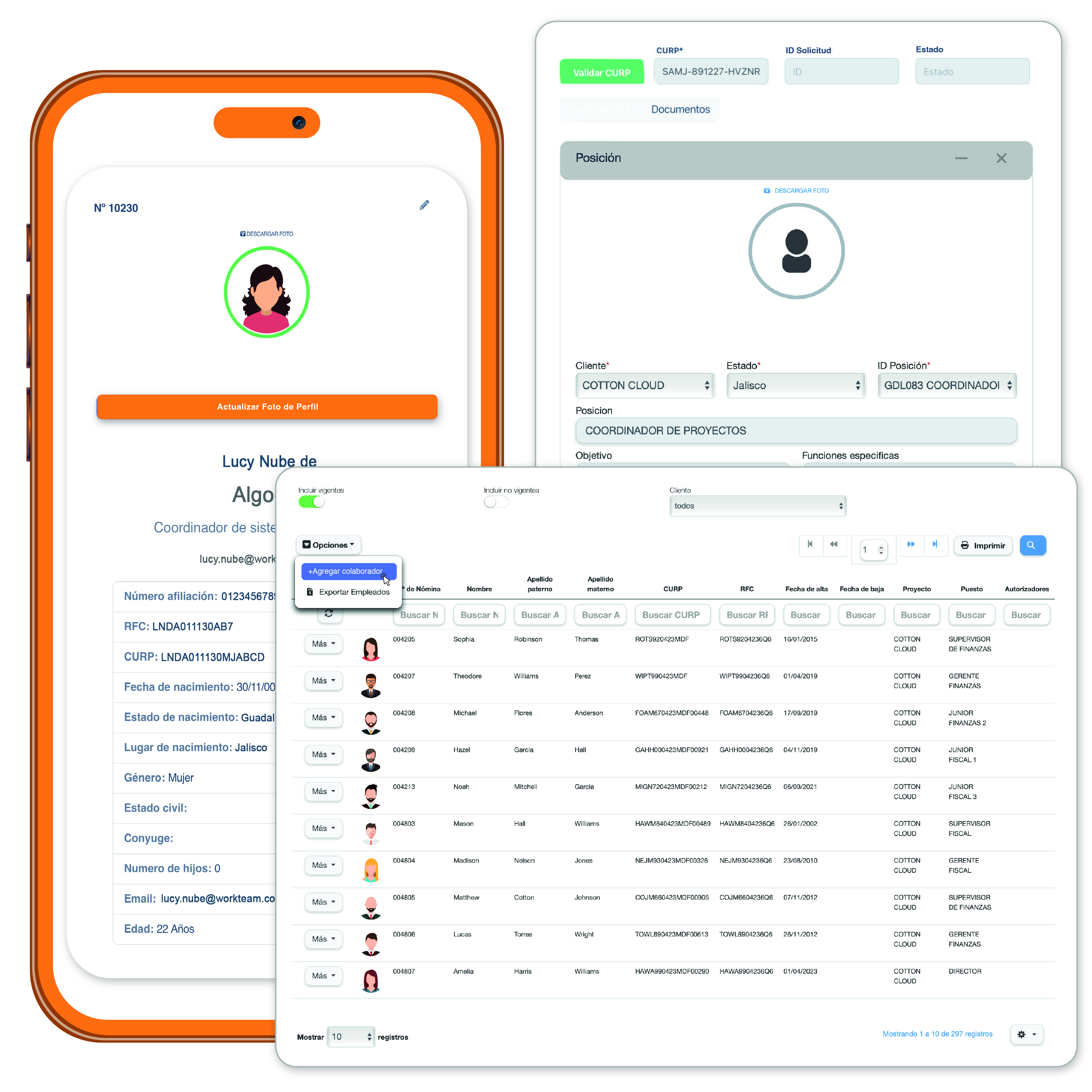 Gestión de Personal